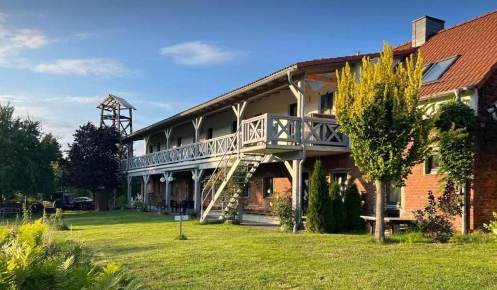 Pension Mochow Schwielochsee Buitenkant foto