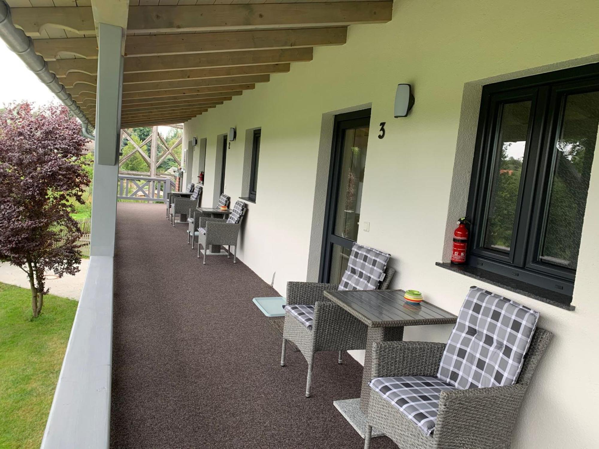 Pension Mochow Schwielochsee Buitenkant foto